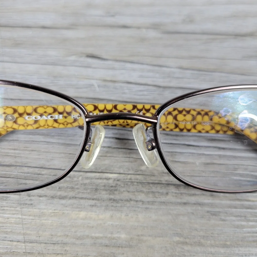 Coach Eyeglasses Frames HC 5054 Faina 9131 Satin Dark Tortoise Women 49-17-135